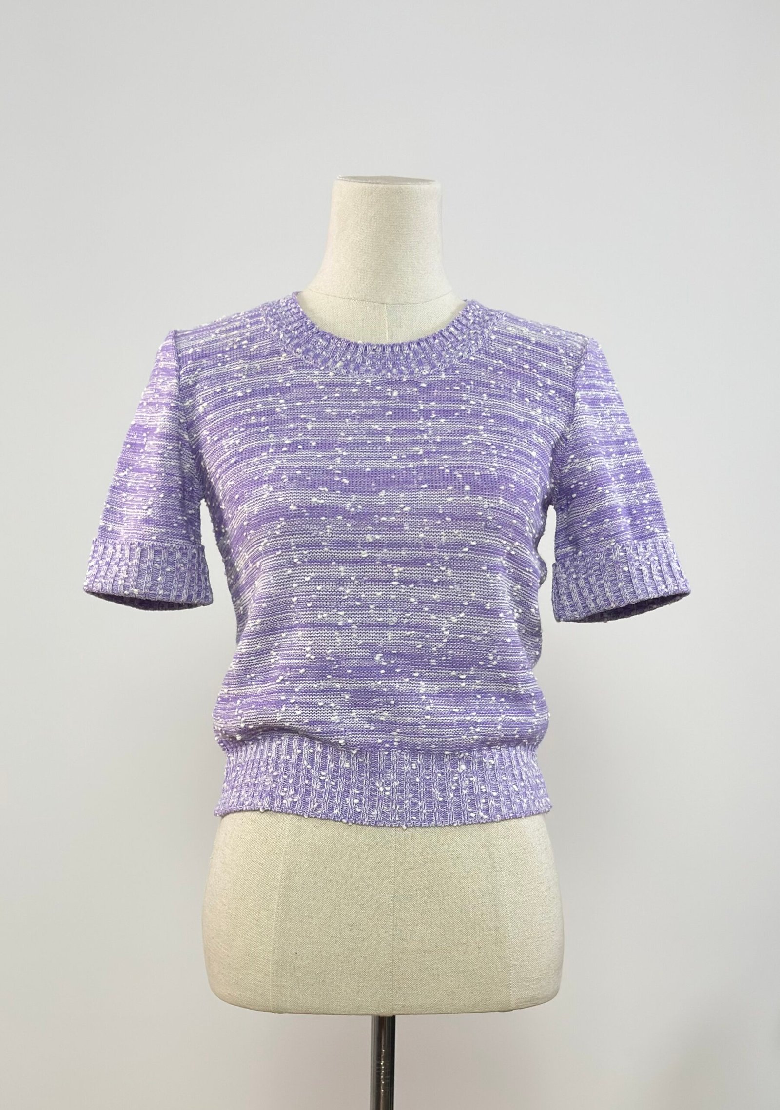 Top malva de manga corta - Imagen 2