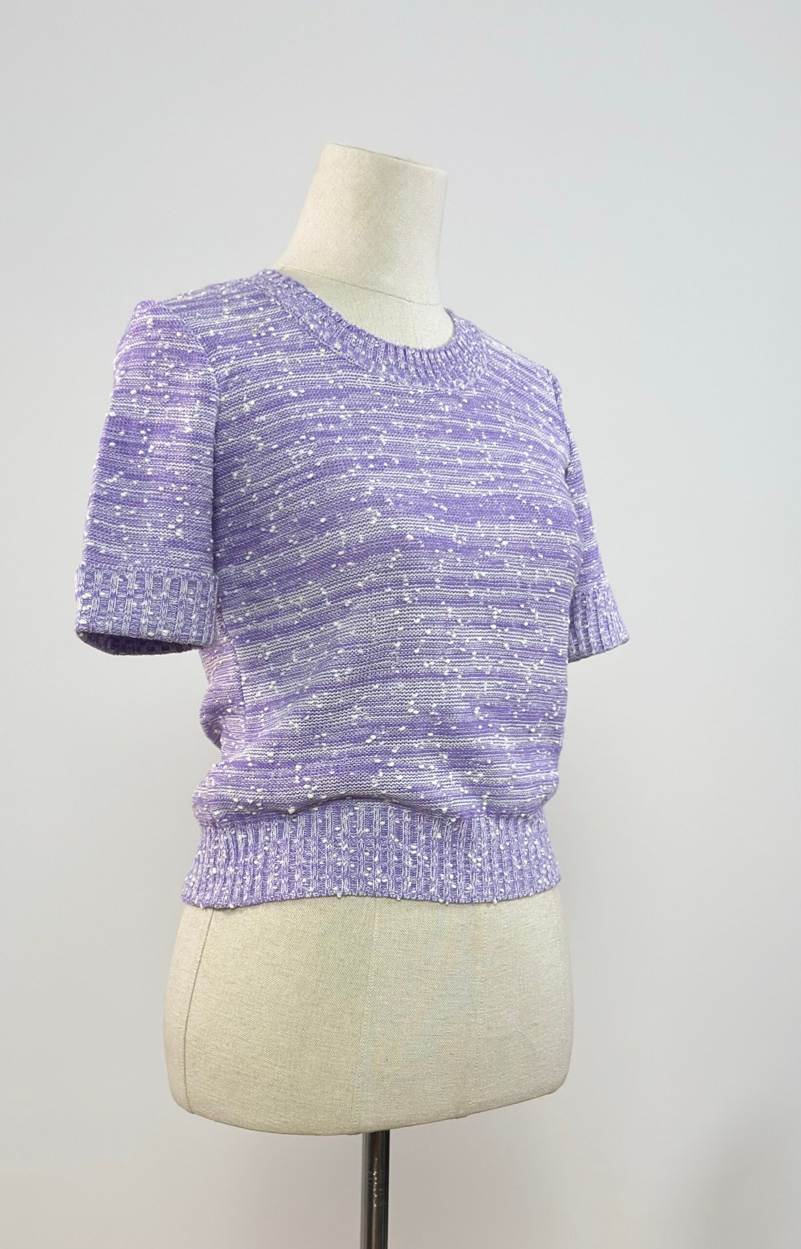 Top malva de manga corta - Imagen 3