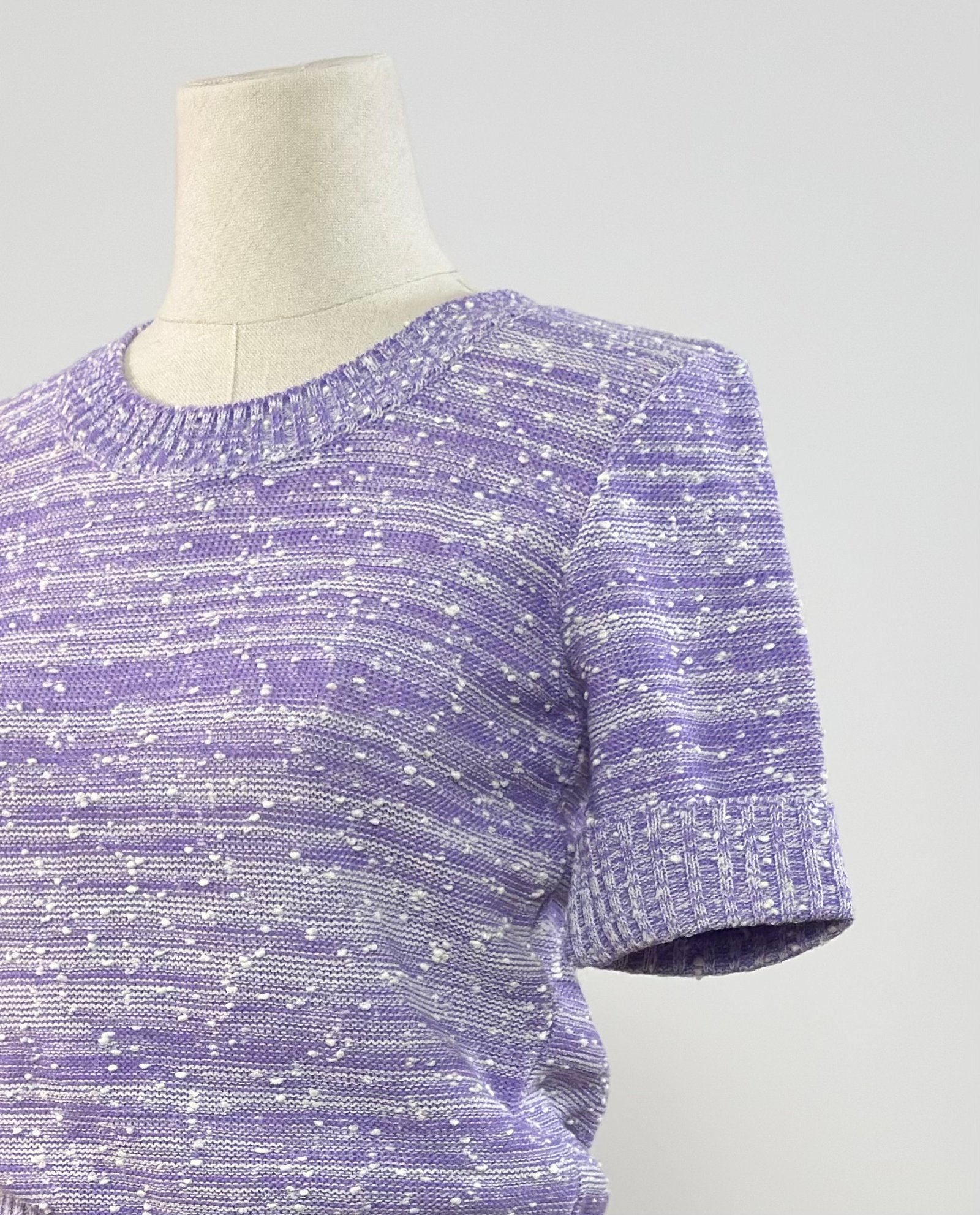 Top malva de manga corta - Imagen 5