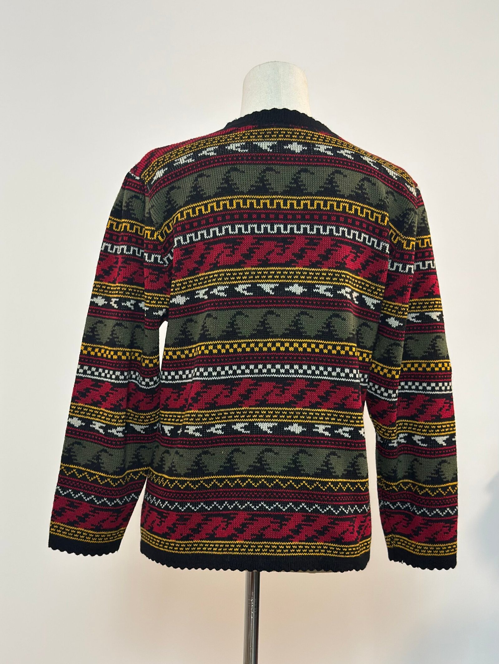 Cardigan con estampado de cenefas - Imagen 6