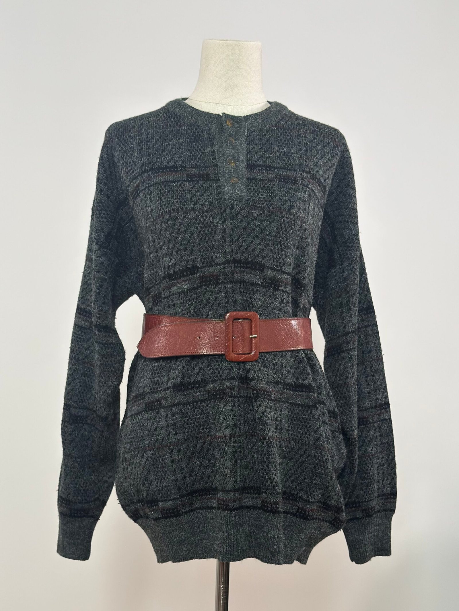 Jersey amplio gris oscuro - Imagen 2