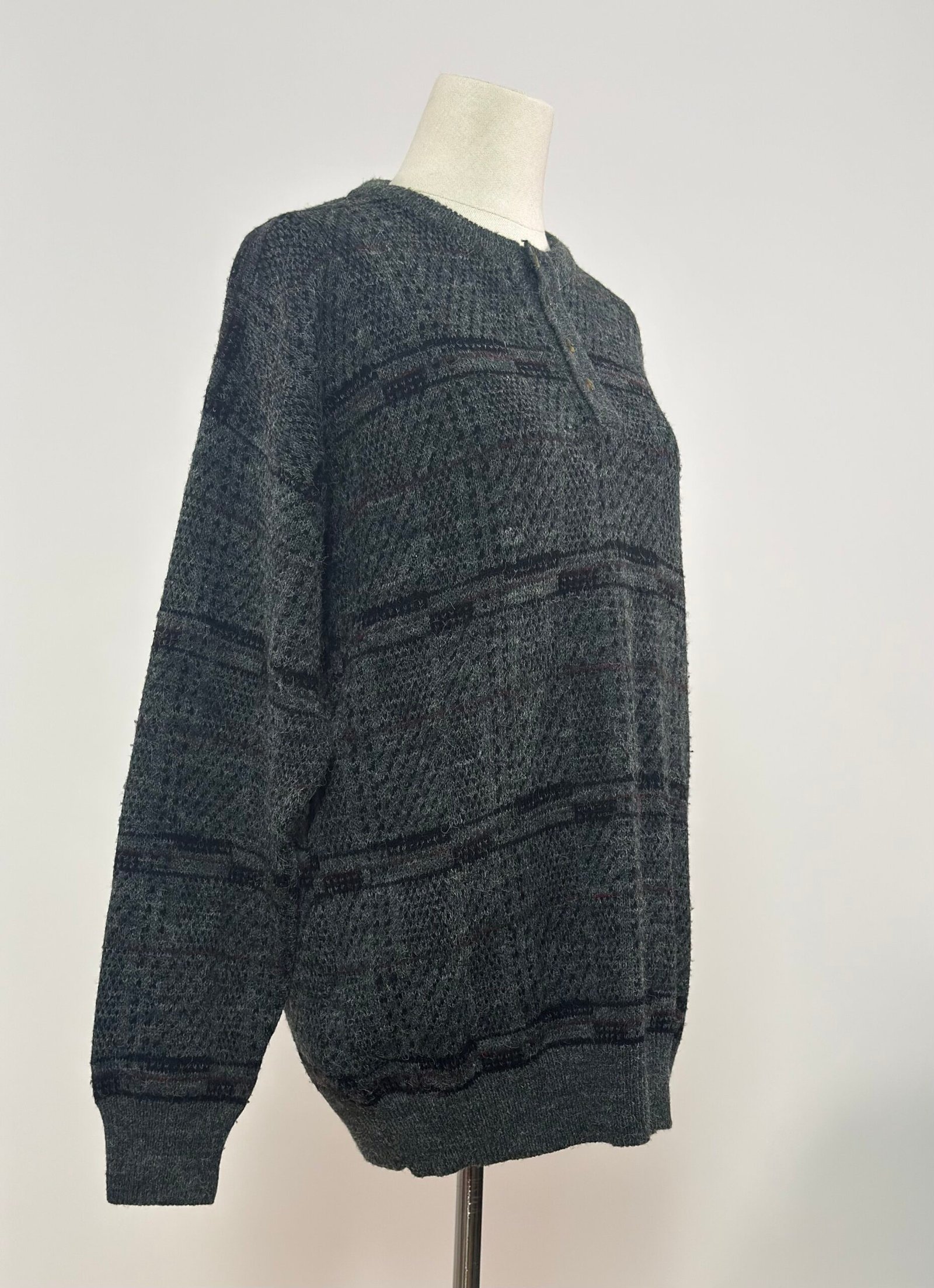 Jersey amplio gris oscuro - Imagen 4