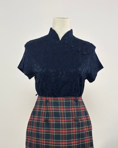 Top de manga corta estilo oriental