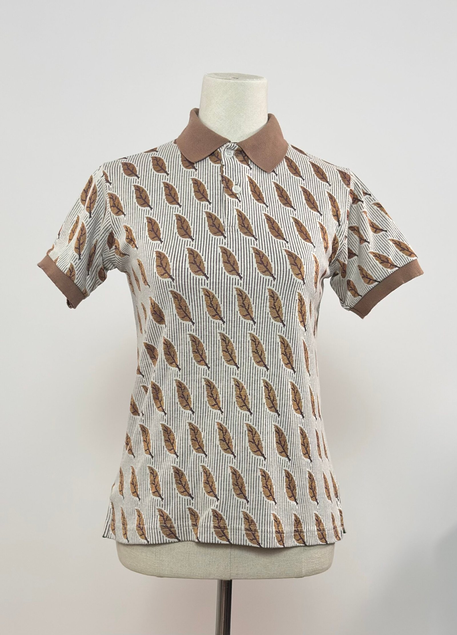 Polo de manga corta beige - Imagen 2