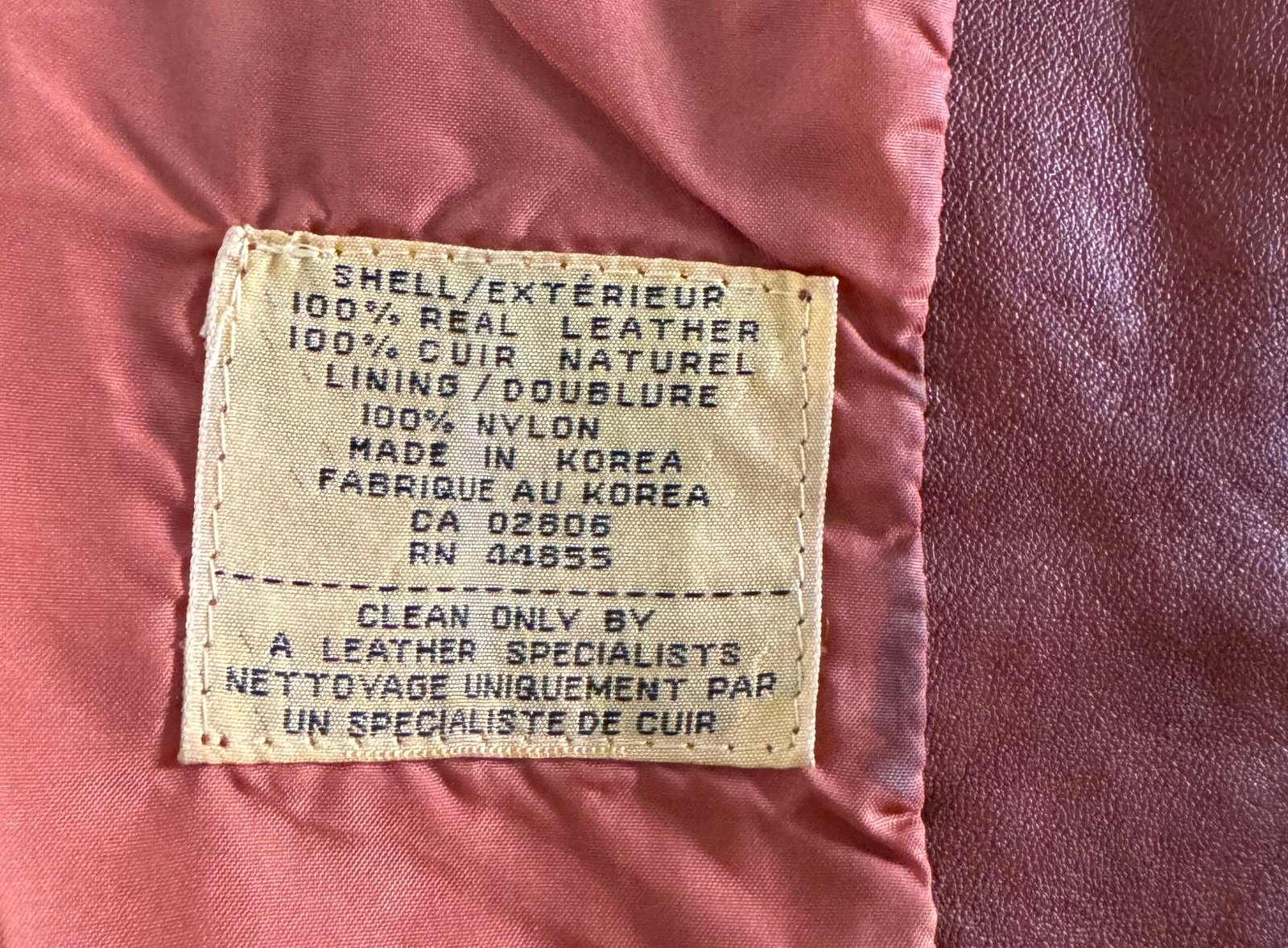 Chaqueta de cuero color caldera - Imagen 10