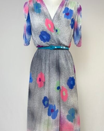 Vestido mangas de globo