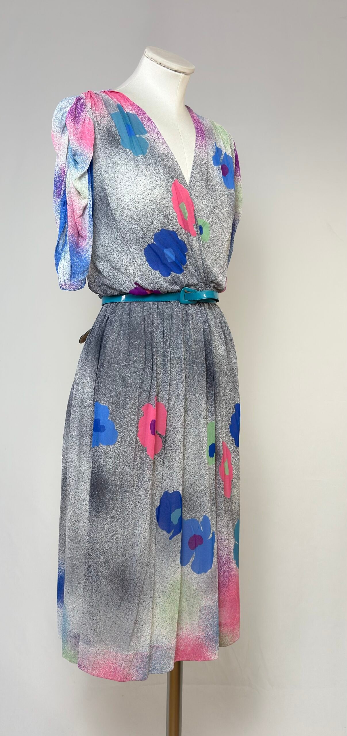 Vestido mangas de globo - Imagen 3