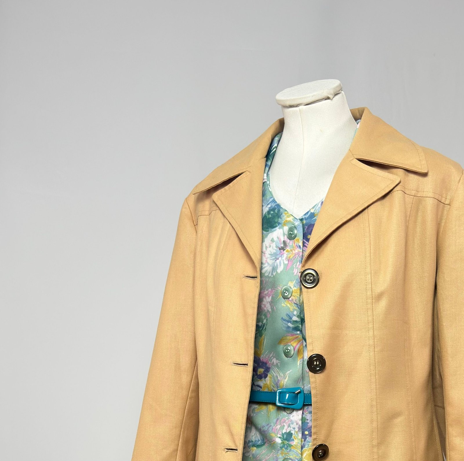 Gabardina beige años 60 - Imagen 9