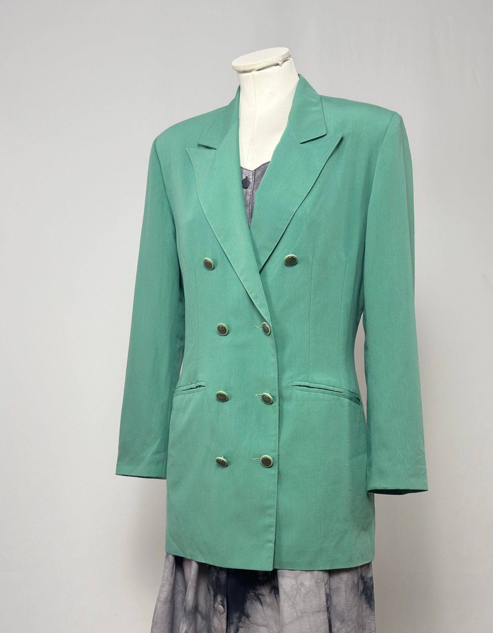 Blazer color turquesa - Imagen 4