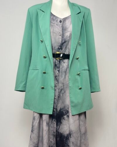 Blazer color turquesa