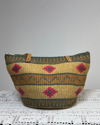 Bolso-cesto étnico años 90