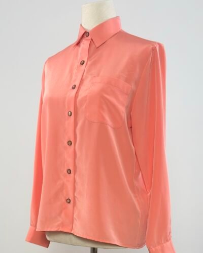 Blusa manga larga color salmón