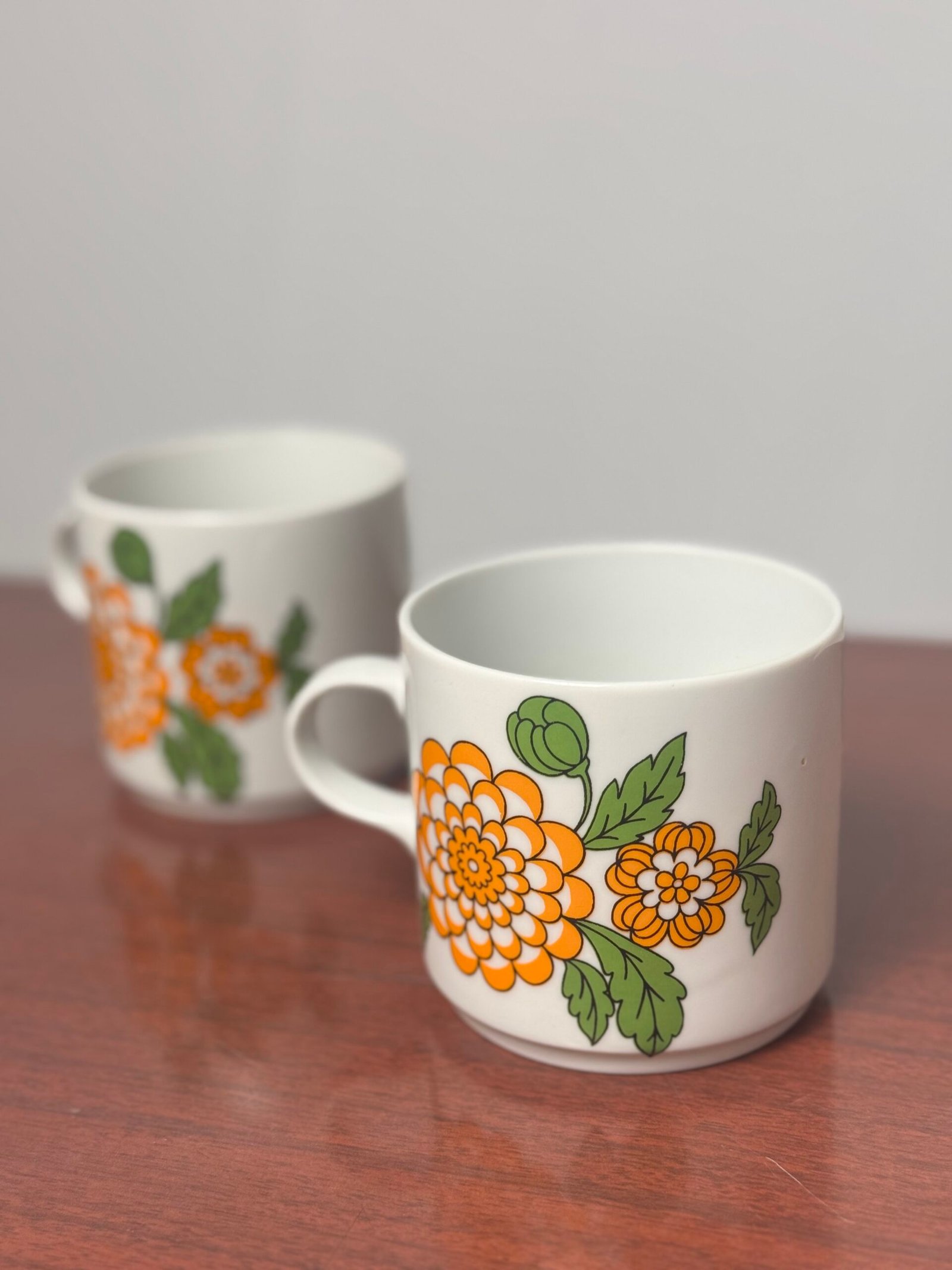 Tazas de porcelana de Hungría